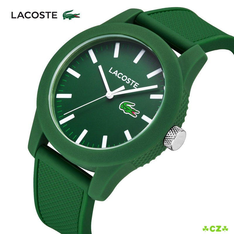 ☘️Cz☘️ Đồng Hồ Đeo Tay Lacoste 10 Màu Cho Nam Nữ