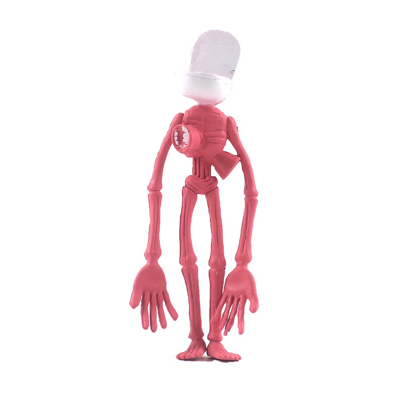 Set 8 Mô Hình Đầu Cảnh Sát Bằng Nhựa Trang Trí Bàn Làm Việc