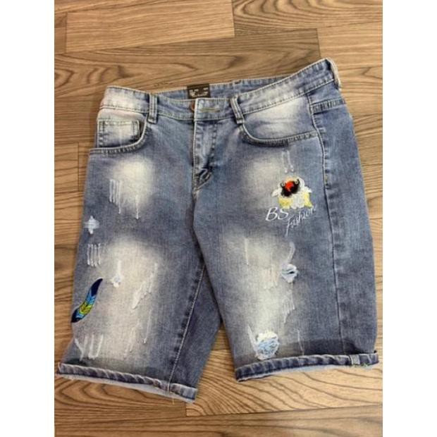 [ĐẸP HƠN NGƯỜI YÊU CŨ !!!] Quần short jean ,Quần short nam rách cao cấp đẹp giá rẻ TCSM 2412 ་ ྇