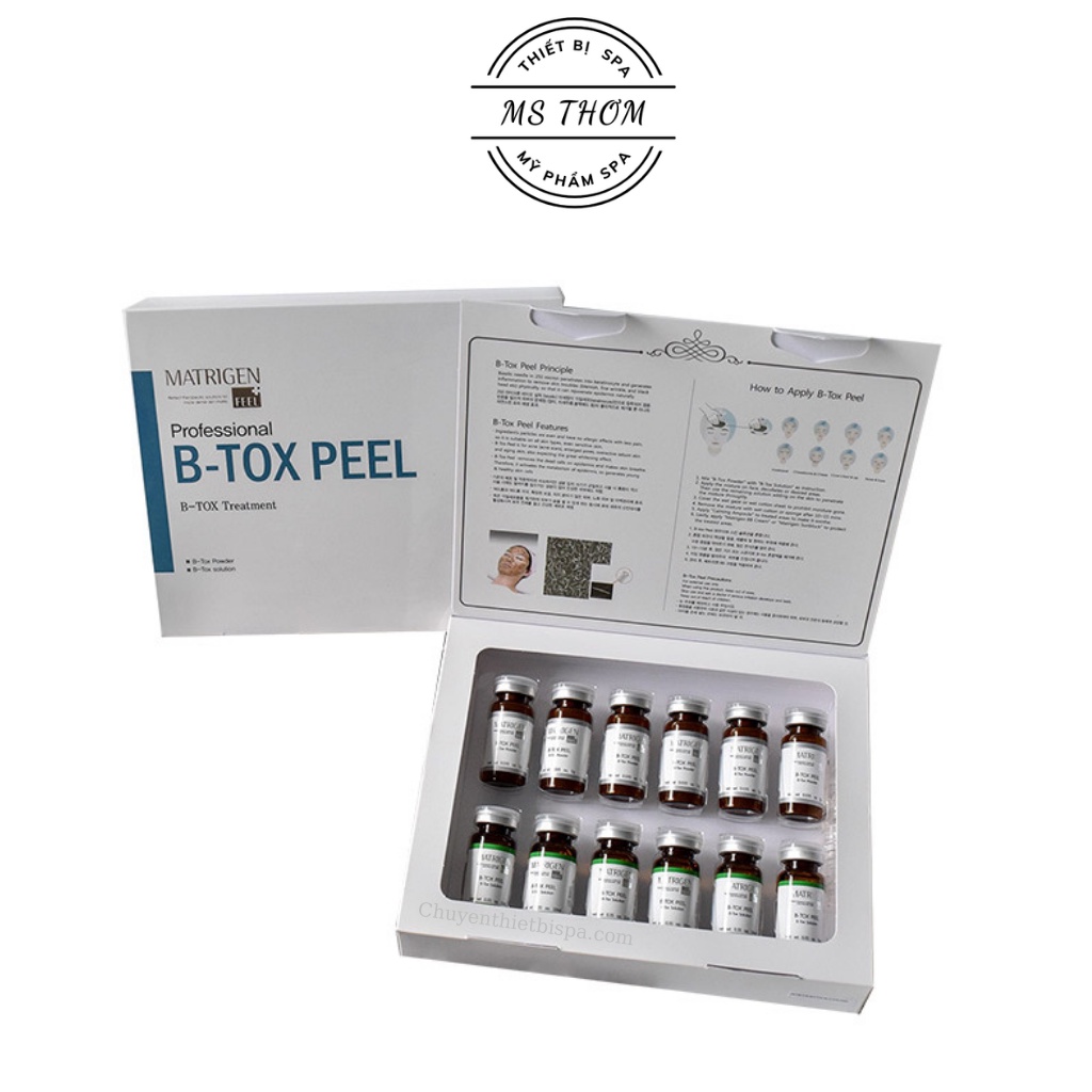 Thay da sinh học B-TOX PEEL Skin Renewal System (1 cặp)