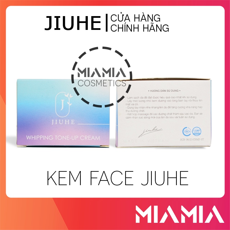 Kem Face Jiuhe Thanh Tô chính hãng - Kem dưỡng trắng da làm mờ thâm nám tàn nhang