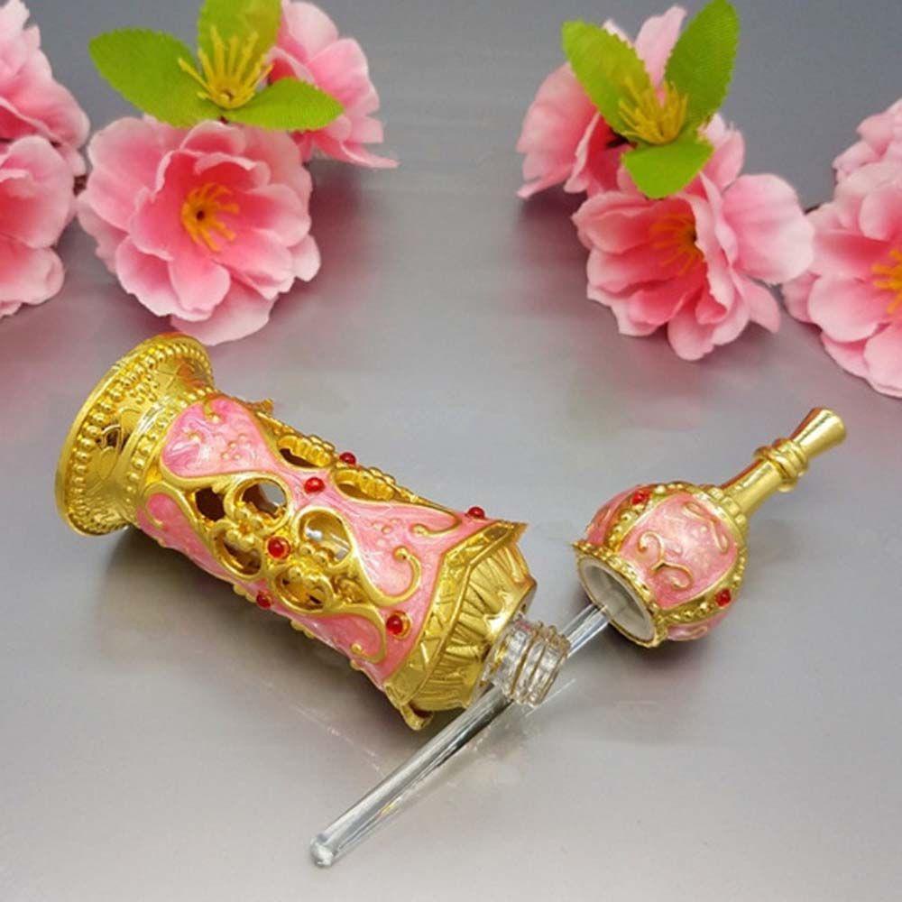 Chai Nước Hoa Kim Loại CLEOES Kiểu Ả Rập 12ml|Lọ Thủy Tinh Rỗng Kèm Ống Nhỏ Giọt Chuyên Dùng Mang Đi Du Lịch
