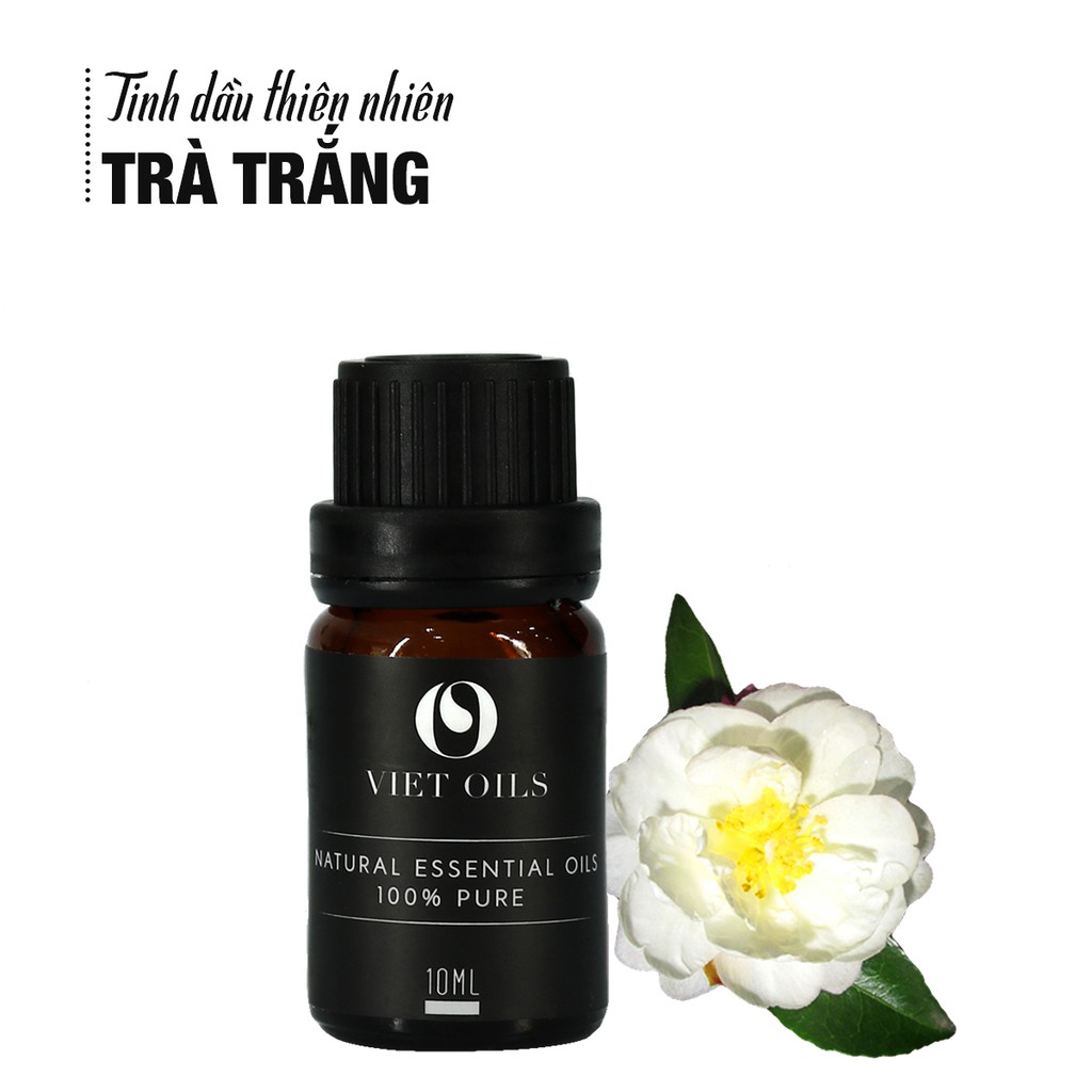 Tinh dầu Trà Trắng Viet Oils dung tích 10ml dễ chịu, nhẹ nhàng, quý phái