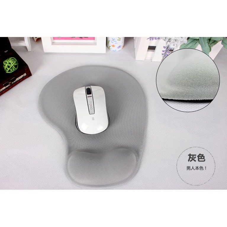 Miếng lót chuột nâng cổ tay chống mỏi silicon cao cấp hình cute siêu xinh, pad bàn di chuột chơi game dùng văn phòng | BigBuy360 - bigbuy360.vn