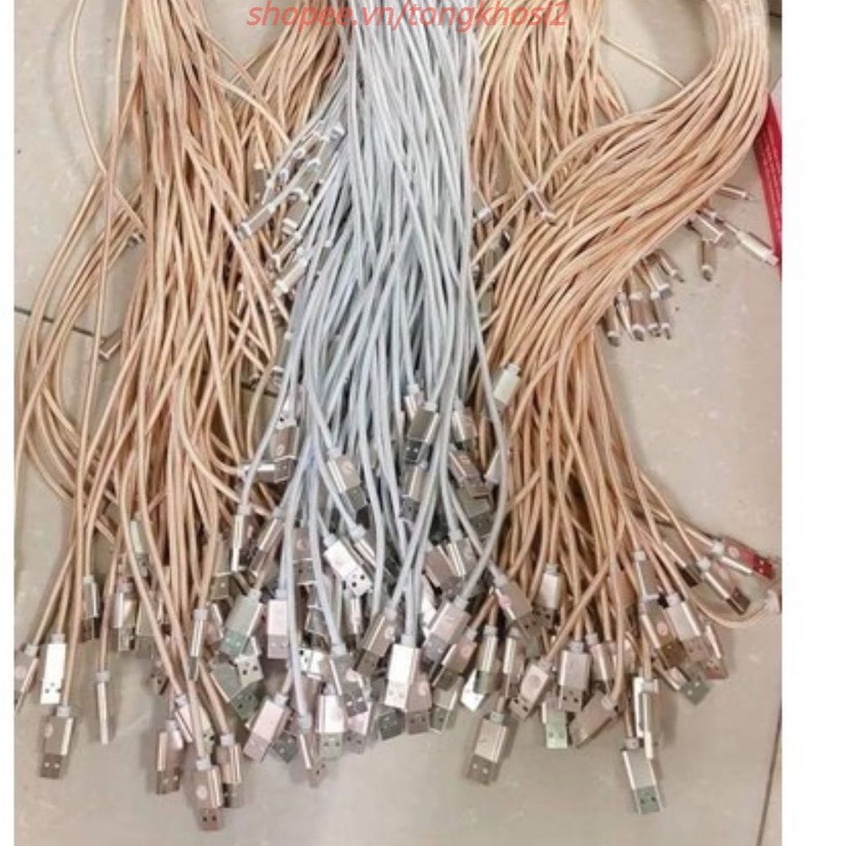 Dây Sạc IPhone, Android Dài 3M Bọc Dù T2