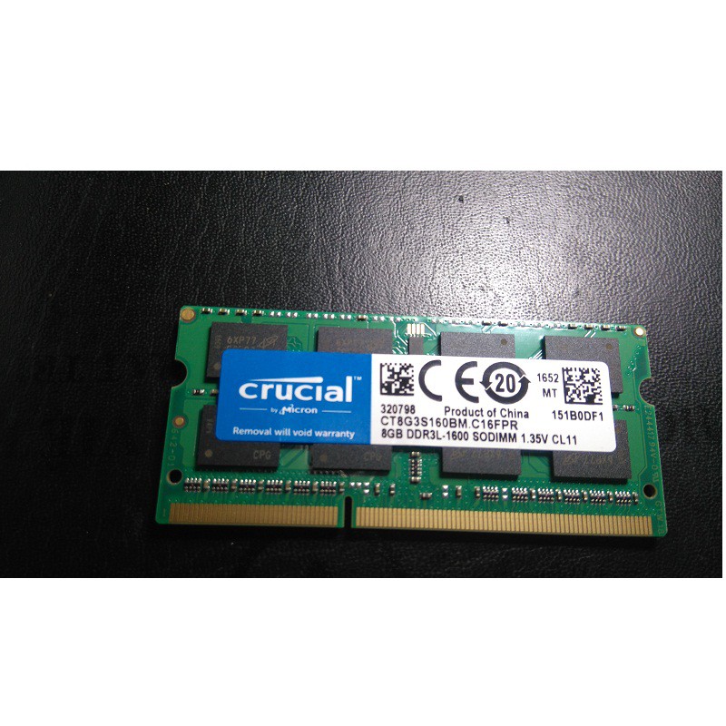 Ram laptop DDR3L (PC3L) 8gb bus 1600 và các loại khác, bảo hành 3 năm