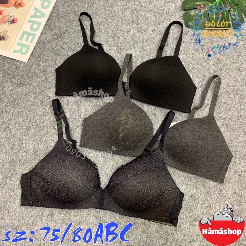 Áo ngực không gọng Uniqlo ( chuẩn authentic - CÓ VIDEO - có bill đầy đủ )