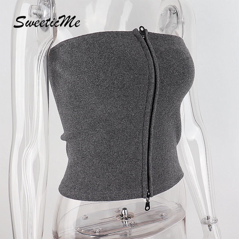 Áo Ống Không Tay Sweeticme 2022 Thời Trang