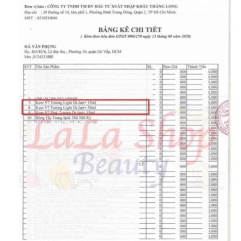 [HỘP TRÒN]Kem V7 Toning Light Dr.Jart+ 50ml kem dưỡng trắng da trị thâm, nám dưỡng ẩm, tái tạo da hiệu quả. | BigBuy360 - bigbuy360.vn