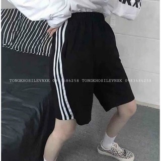 Quần đùi 3 sọc cá tính