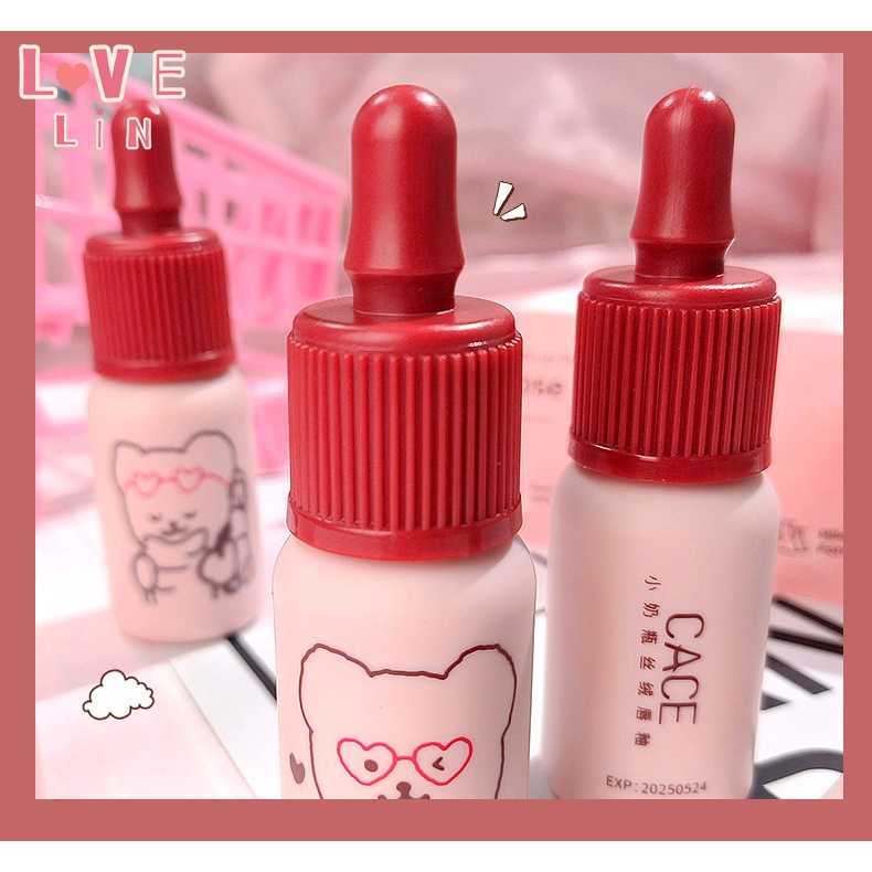 [Lovelin] Ins Son Kem Lì Tông Đỏ Với Các Mẫu Son Trắng niche Không Phai Màu Và Không Dính Cốc Cho Học Sinh