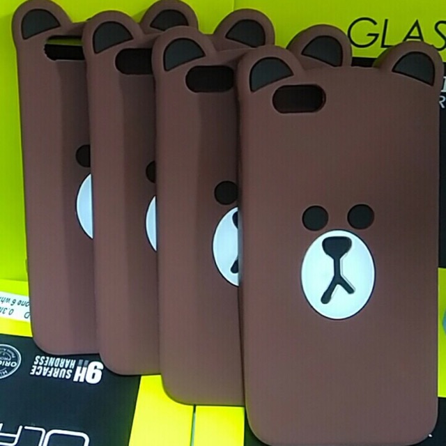 Ốp gấu nâu iPhone 6g