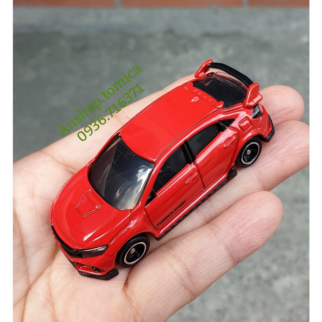 Mô hình siêu xe  H o n d a  C i v i c  màu đỏ phiên bản kỉ niệm 50 năm tomica Nhật Bản