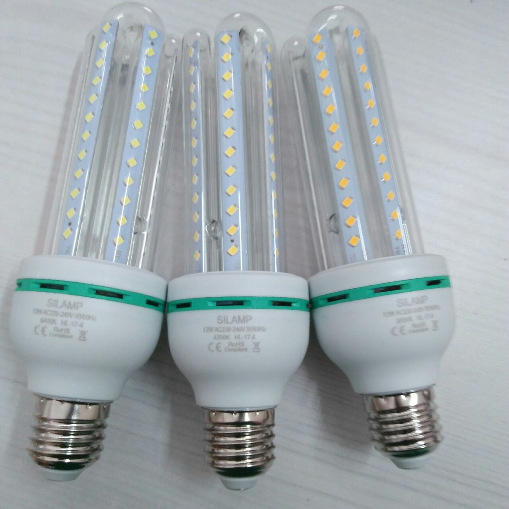 Combo 3 bóng led 4U công xuất 16W đui E27