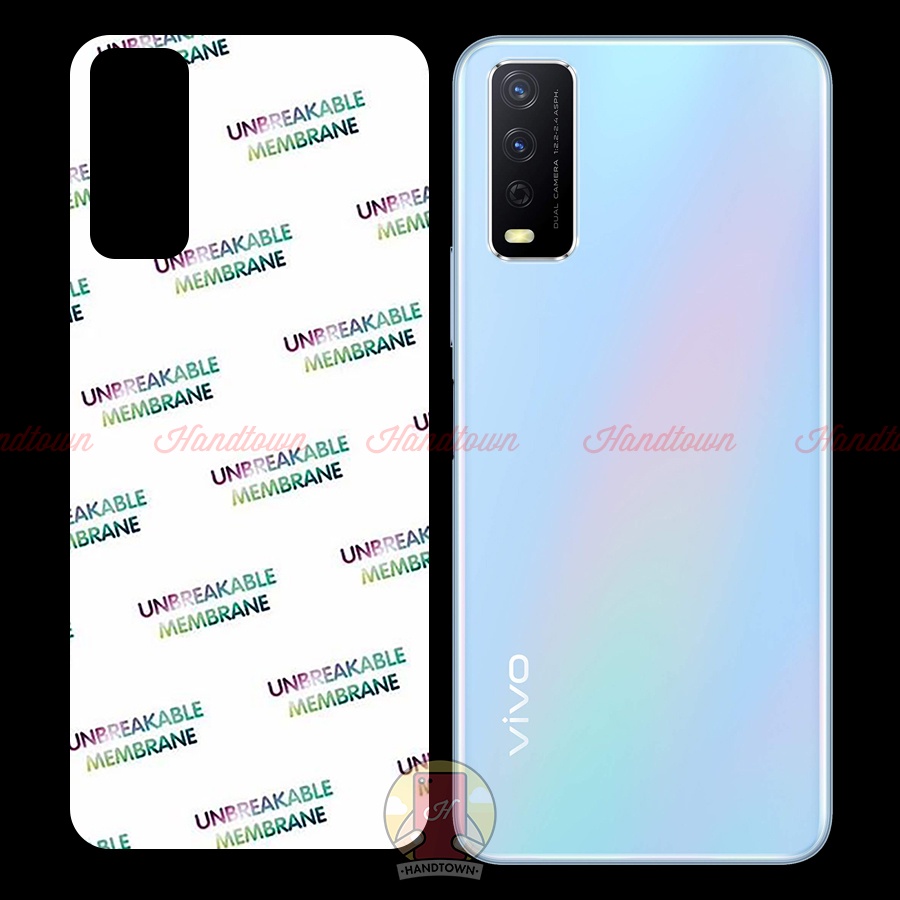 Cường Lực PPF Vivo Y12s Y20 2021 2020 4GB + 64GB 128GB Dẻo Bảo Vệ Chống Xước Chống Nước Chống Vân Tự Phục Hồi Handtown