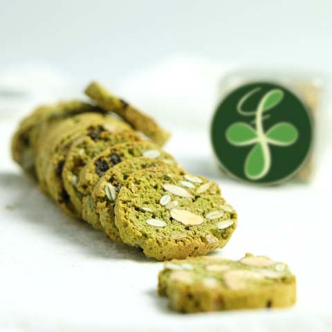 Bánh Biscotti Matcha ăn kiêng Nguyên cám LUCfoods - Lành mạnh, Thơm ngon, Phù hợp Eat clean [100g-300g] | BigBuy360 - bigbuy360.vn