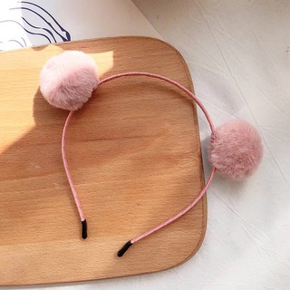 Bờm cài tóc tai gấu Movino bản to bé gái đáng yêu giá rẻ co giãn BD26