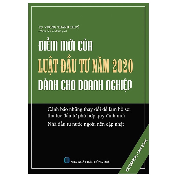 Sách Điểm Mới Của Luật Đầu Tư Năm 2020 Dành Cho Doanh Nghiệp