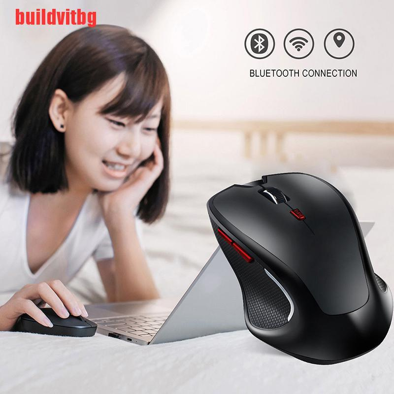 {buildvitbg}2.4GHZ 6D Bluetooth 3.0 Wireless Gaming Mouse Office Mice Adjustable 2400DPI GVQ