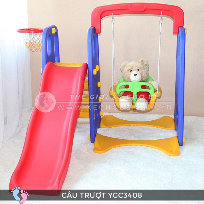 Cầu trượt xích đu BABY PLAZA YGC-3408