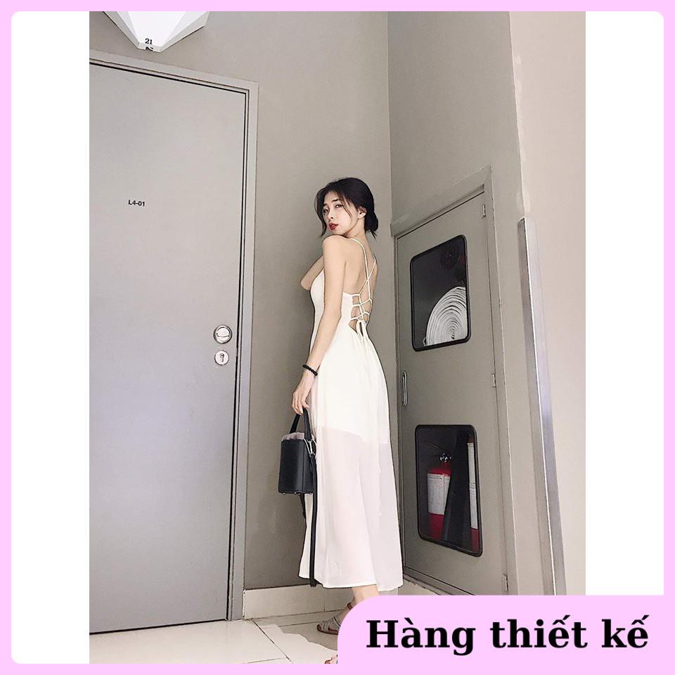 ( Hàng cao cấp ) Đầm Maxi Đi Biển Đan Lưng Dáng Dài Cao Cấp [KÈM ẢNH THẬT] | BigBuy360 - bigbuy360.vn