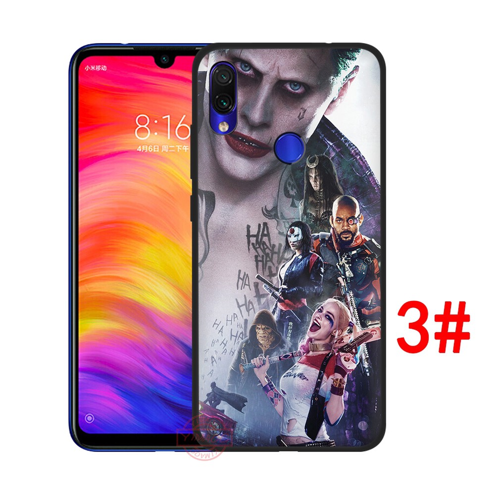  Ốp điện thoại  in hình Joker/Harley Quinn dành cho Xiaomi Redmi Note 5A Prime 5 Pro 6 Pro 7 Pro 4X 6A S2