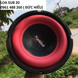 LOA SUB 20 SONY TỪ 120 COIL 38 MÀNG ĐỎ