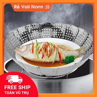 Vỉ hấp đa năng inox cao cấp có hộp