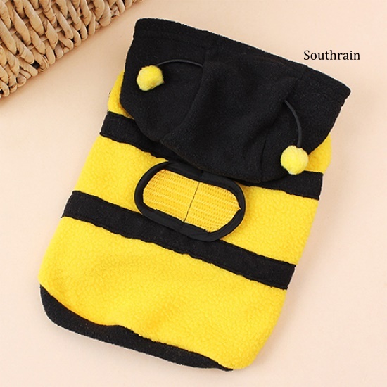 Áo Hoodie Họa Tiết Chú Ong Đáng Yêu Cho Thú Cưng