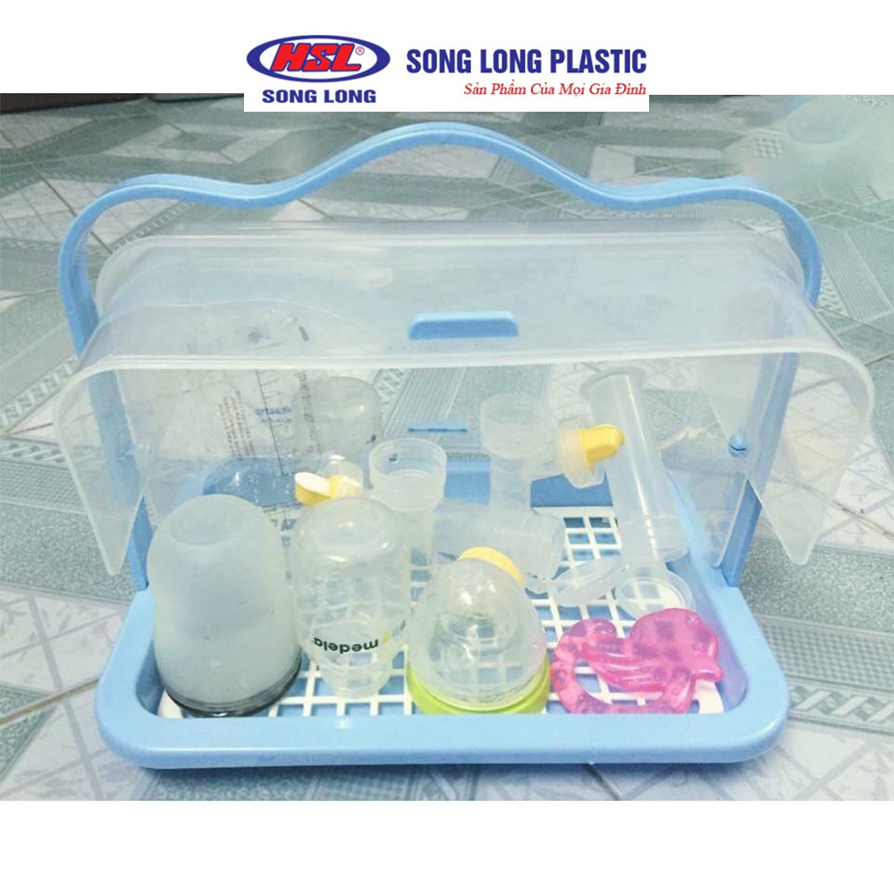 Giá úp bình sữa cho bé Song Long Plastic nhựa cao cấp - 2208(1360)