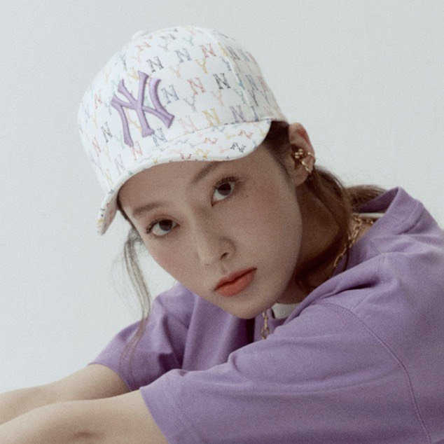 Mũ lưỡi trai, mũ cap NY in logo MONOGRAM - Freesize - Logo thêu cao cấp siêu chuẩn - Full tem tag