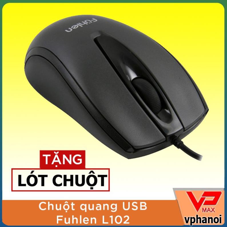 Xả Kho giá sốc Chuột Quang HP M100 / Fortech L122 Manhatan tặng lót chuột Gaming