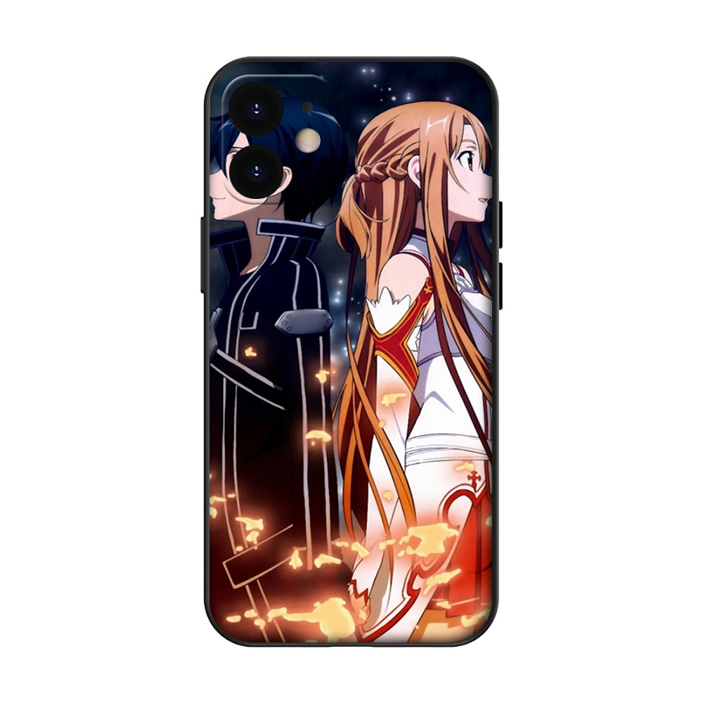 Ốp Điện Thoại Mềm Hình Sword Art Online Cho Iphone 11 Pro Xs Max Xr X 8 7 6 6s Plus Mp159