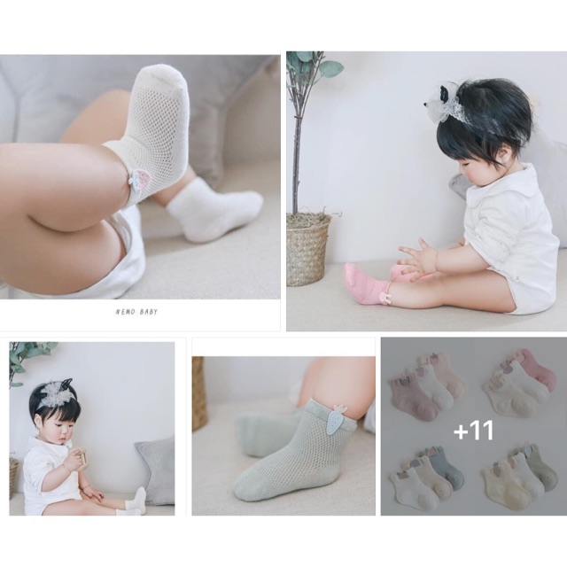 Tất lưới cho bé