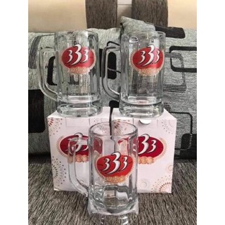 Cốc bia thủy tinh 333 có hộp đựng