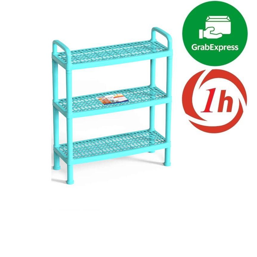 Kệ dép lưới nhỏ Duy Tân 3 tầng - GIAO NHANH 1H