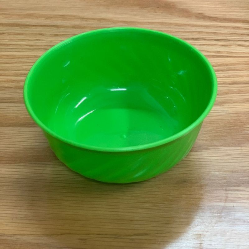 Combo 10 chén nhựa xanh