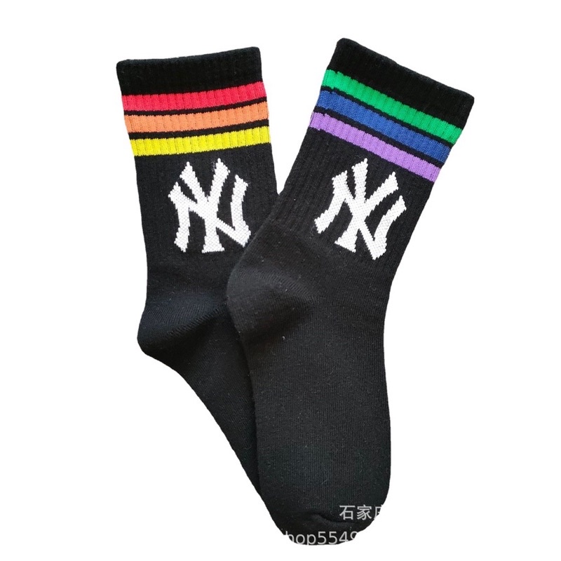 Tất NY cao cổ chất cotton xịn nam nữ từ lớp 3 trở lên