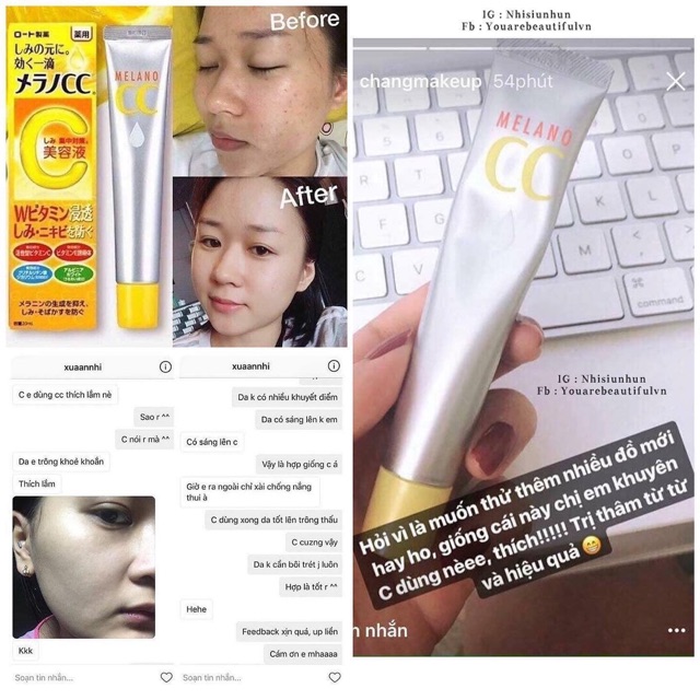 Serum vitamin C Melano CC Rohto