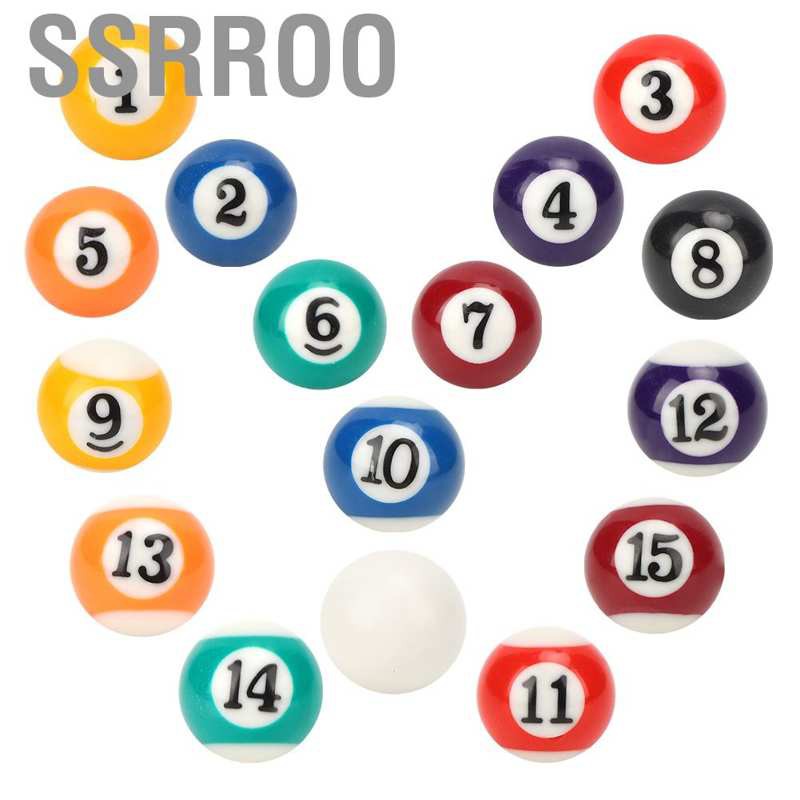 Set 16 Quả Bóng Bida Mini 2.5cm Thân Thiện Với Môi Trường Cho Bé