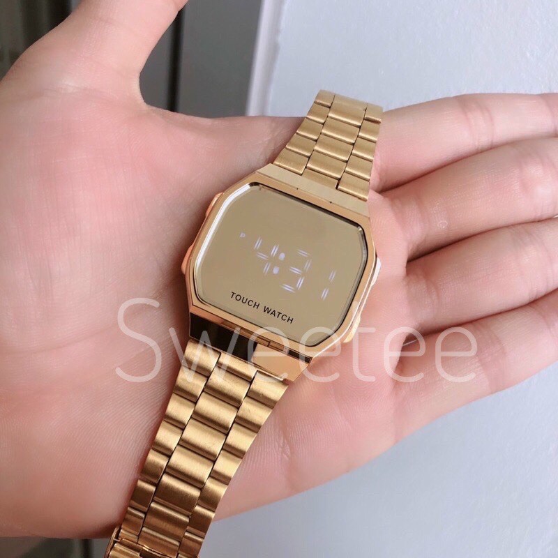 Đồng hồ nam, nữ Sweetee Tráng Gương dây thép kiểu dáng sang trọng | BigBuy360 - bigbuy360.vn