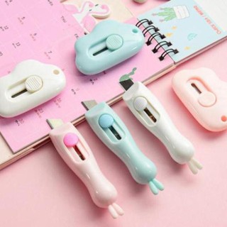 [Siêu dễ thương] Dao rọc giấy hình tai thỏ .hình đám mây