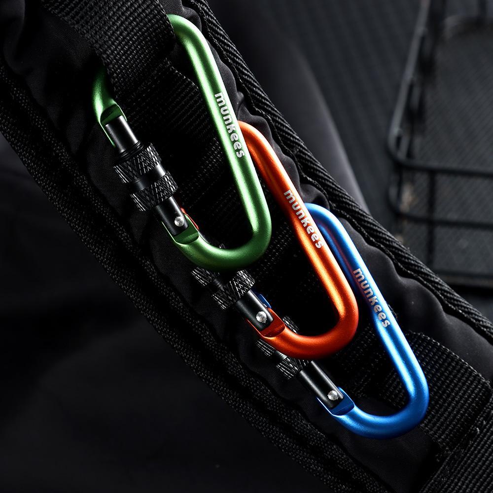 Móc Khóa Leo Núi Chữ D 6 Màu Chuyên Dụng