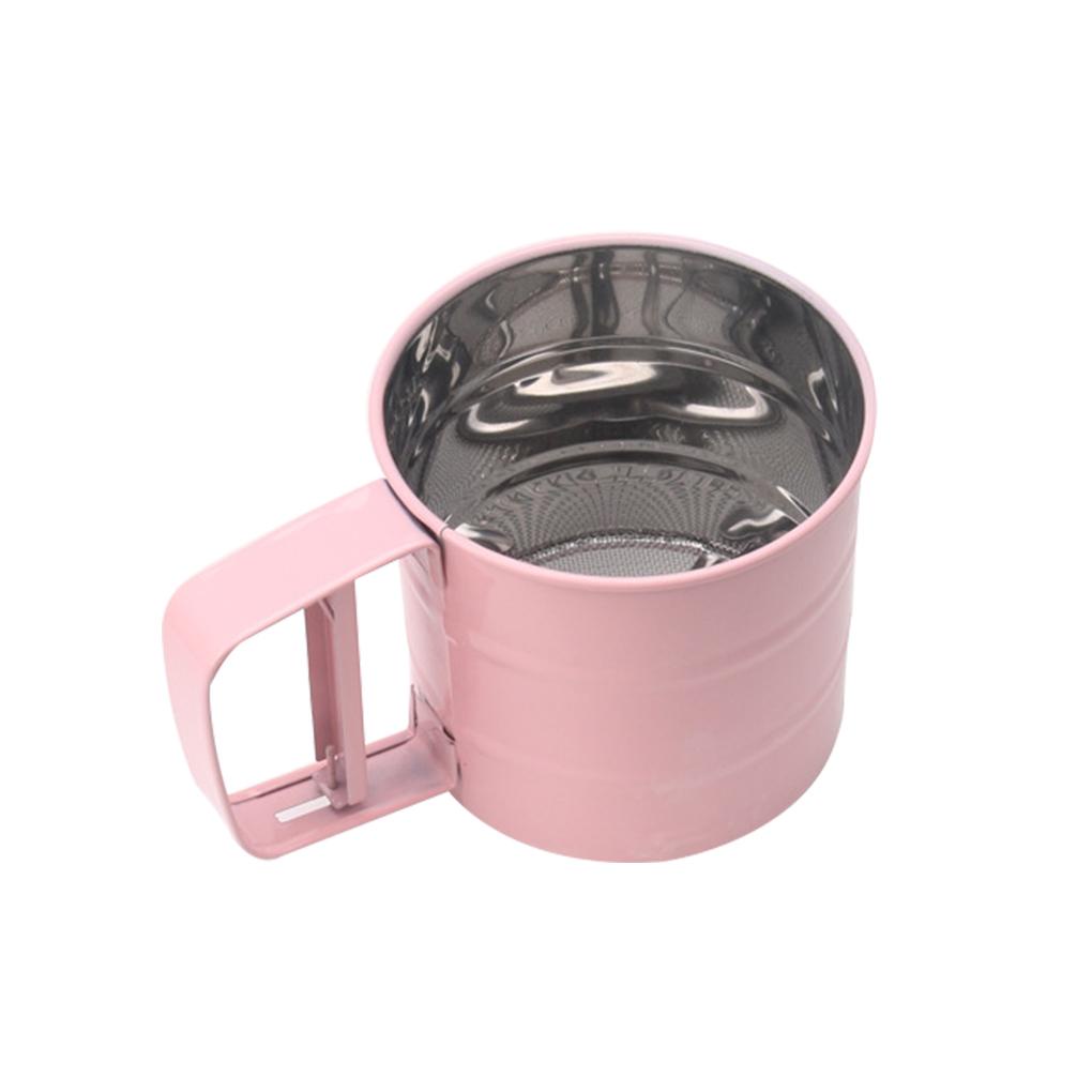 Dụng Cụ Rây Bột Làm Bánh Bằng Thép Không Gỉ Mẫu Mới 2020