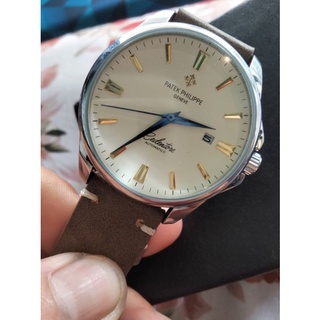 Đồng hồ nam patek philippe 1818, máy nhật