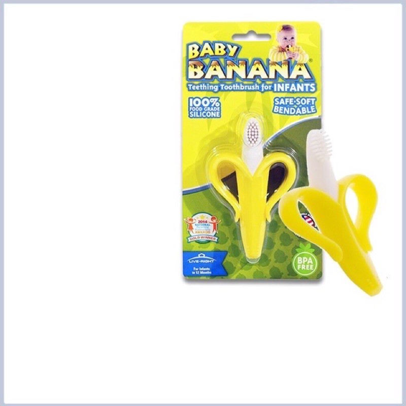 Gặm nướu hươu cao cổ Gặm nướu chuối cho bé từ 3m - an toàn cho bé