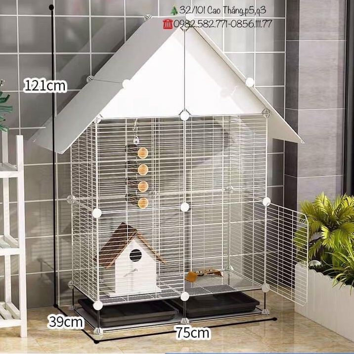 LỒNG CHIM, BÒ SÁT, LỒNG MÈO CON ĐA NĂNG GIÁ RẺ (TẶNG KÈM CHỐT, BÚA, DÂY RÚT)