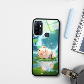 Ốp lưng kính 3D Oppo A53