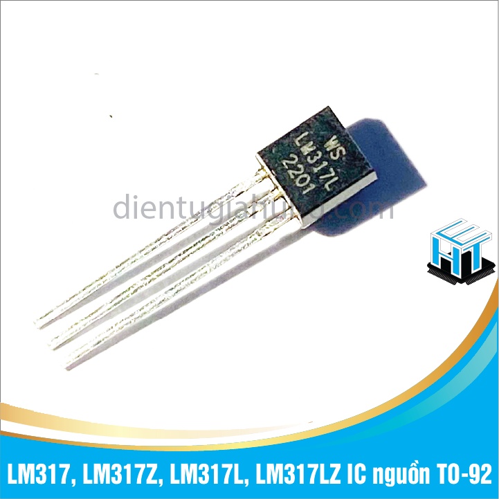 Combo 10 con IC LM317, LM317Z, LM317L, LM317LZ IC nguồn TO-92 hàng chuẩn