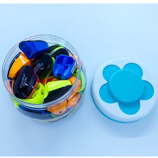 [Xả kho]  Set 3 gọt bút chì giá rẻ, 01 lỗ, lưỡi sắc bén | Stacom PS108